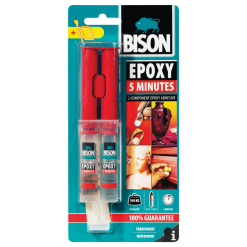 Adeziv Bison Epoxy 5 min - Seringa Dubla