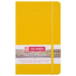 Caiete de schite Art Creation Sketchbook Yellow 13 x 21 cm