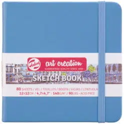 Caiete de schite Art Creation Sketchbook Blue 12 x 12 cm
