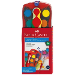 Set acuarele Faber Castell Connector 24