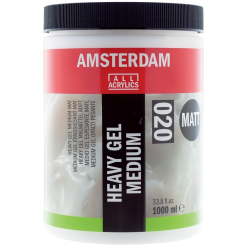 Mediu acrilic Amsterdam Heavy Gel Medium Matt 020