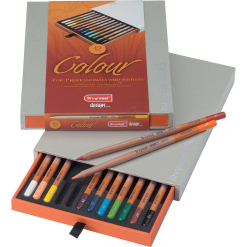 Seturi Bruynzeel Design Colored Pencil Box 12 Culori