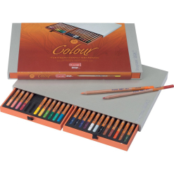 Seturi Bruynzeel Design Colored Pencil Box 24 Culori