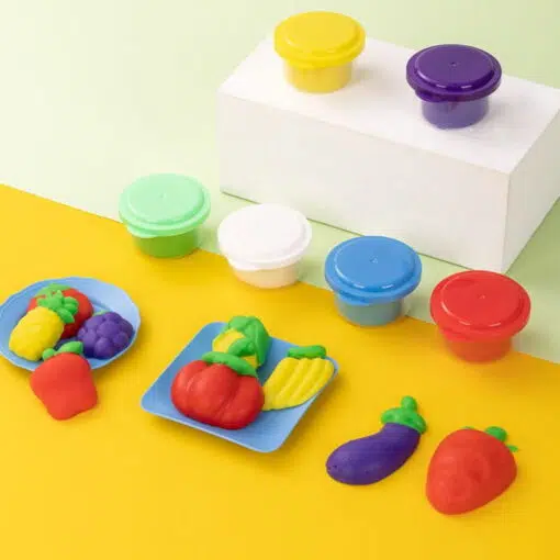 Set Creativ Plastilina Fructe Si Legume