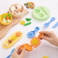 Set Creativ Plastilina Fructe Si Legume