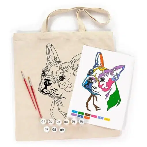 Set Creativ Rosa Talent Ecobag Bright Pug