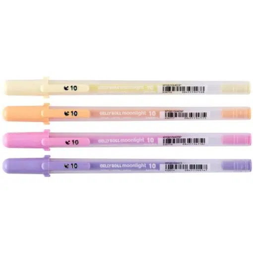 Set 4 Pixuri Gelly Moonlight - Pastel Sunrise